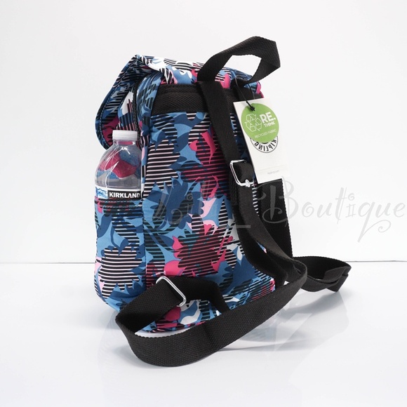 NWT Kipling KI2420 Ezra Small Backpack Travel Bag Polyester Brilliant Blossoms main image 7